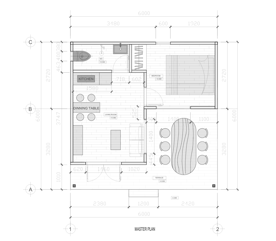 BẢN VẼ NHÀ GỖ