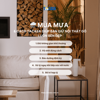 Cách giữ nội thất luôn bền đẹp
